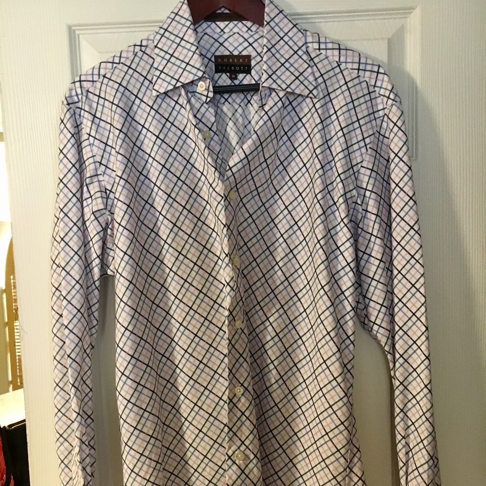 Robert Talbott size M casual /dress shirt Easter